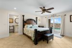 Downstairs Master Bedroom with En Suite opens up onto the pool area  Bedroom 1